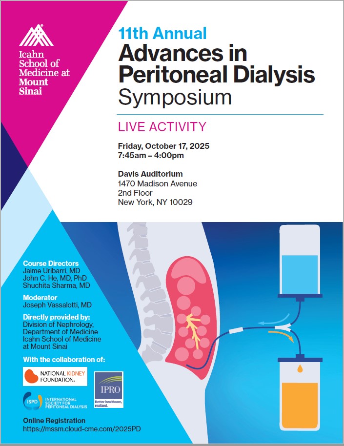 11th Annual Advances in Peritoneal Dialysis Symposium Banner